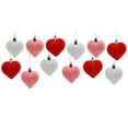 thumbnail image 2 of 12pcs Valentines Heart Shaped Ornaments, Red, Pink & White Heart Hanging Ornaments, Romantic Heart Shaped Baubles for Valentine's Day, Wedding Anniversary & Party Decor, 2 of 6