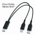 thumbnail image 5 of USB C Multi FastCharging Cable 2 in 1 USB C to Micro USB USB C Charger Cable, 5 of 18