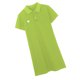 thumbnail image 4 of Vestido de mujer de manga corta, ajustado, bordado, vestido informal transpirable, verde, XL sidaley AP001476-07B, 4 of 7