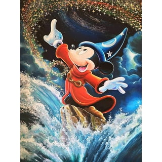 5D Diamond Painting Mickey Mouse and Friends Island Fun Kit