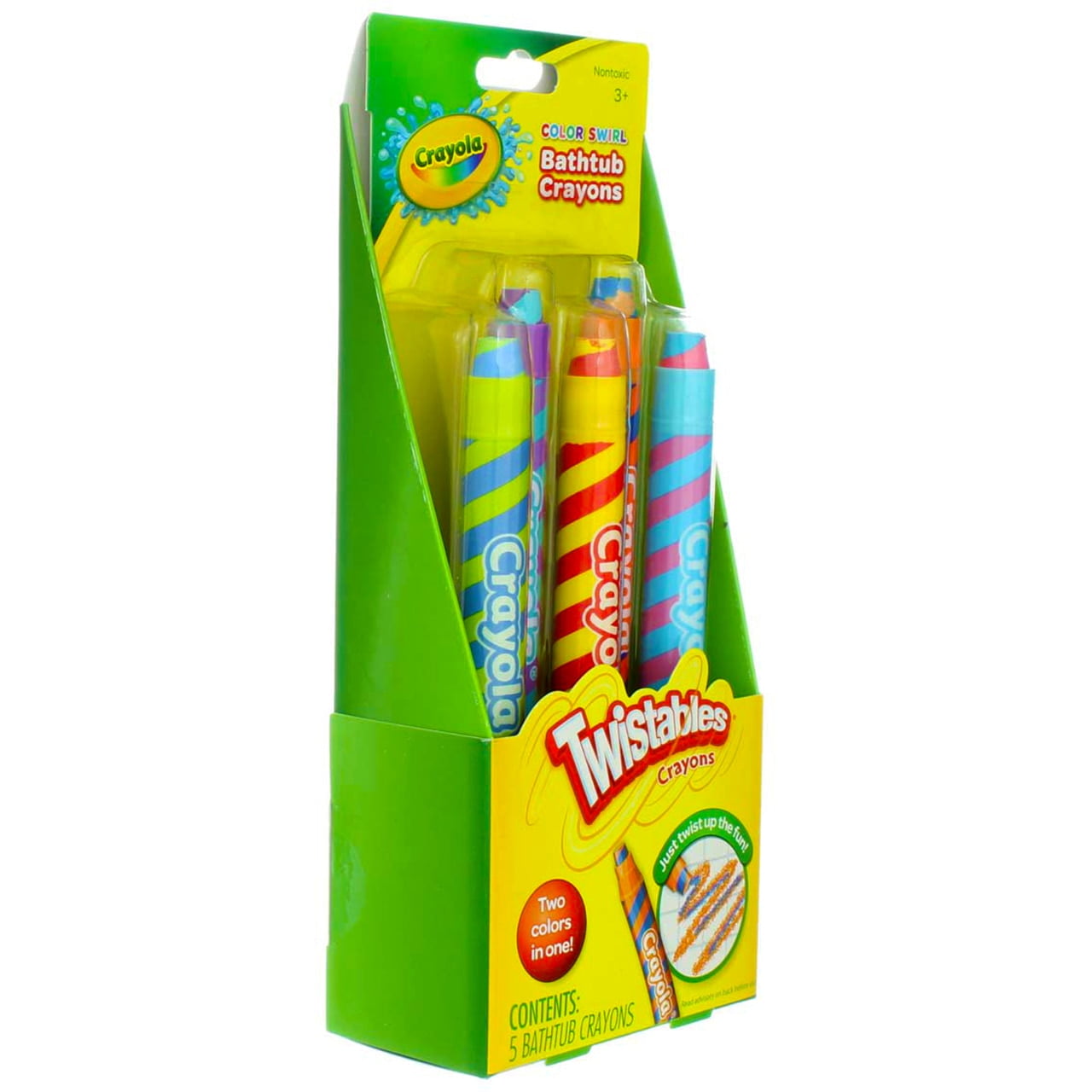 Crayola Twistables Bathtub Crayons - 5 CT, School Supplies