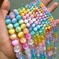 thumbnail image 3 of 6/8/10mm Macaron Gradient Cat'S Eye Beads - Natural Selenite Spacer Beads for DIY Jewelry Making, Bracelet & Necklace Craft Supplies, Vibrant Multicolor Gemstone Combinations, Craft Bead Supplies,, 3 of 9