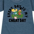 thumbnail image 3 of Hey Arnold! - Cheat Day - Toddler And Youth Girls Fleece Dress, 3 of 5