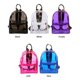 thumbnail image 2 of Mochila De PVC transparente para mujer, bolsa de moda para estudiantes universitarios, mochilas escolares de gran capacidad Fivean unisex, 2 of 2