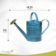 thumbnail image 3 of Home  Garden MPT01503   MPT011503 Wexley Metal, 2 Gallon, Waves 5 Gallon Watering can, 2 gal, 3 of 9