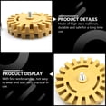 thumbnail image 2 of OULII 2 Sets Grinding Tool Set Adhesive Remover Rubber For Vehicle Maintenance Golden, 2 of 8