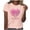 Beige, variant on Njagoc3 Breast Cancer Awareness Swirl Tee Womens Pink Ribbon Watercolor Print Breathable Jersey