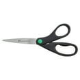 thumbnail image 4 of Westcott 8" Straight Kleenearth Recycled Scissors, Black, High School, for Office, 2-Pack, 4 of 7