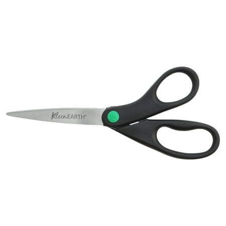 UPC: 0073577414181 | Westcott KleenEarth Scissors  8   Straight  Recycled  Stainless Steel  for Craft  Black  1-Count