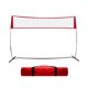 thumbnail image 2 of Red de entrenamiento de voleibol, resistente, con bolsa de transporte, altura ajustable, portátil, para equipos, patios, saques, remates y golpes., 2 of 8