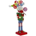 thumbnail image 3 of Northlight Tootsie Roll Charms Blow Pop Wooden Christmas Elf Figure - 11", 3 of 4