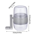 thumbnail image 3 of Bisitoy Nut Chopper Manual Hand Crank Grinder for Kitchen, Crushes Almonds Pecans Walnuts for Baking, 3 of 3