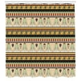 thumbnail image 3 of Ambesonne Egyptian Shower Curtain, Abstract Indigenous, 69"Wx70"L, Multicolor, 3 of 3