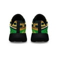 thumbnail image 4 of StPatrick's Day Horseshoe Shamrock Shoes Sneakers for Women Men Black Size 7.5, 4 of 7