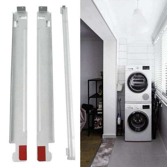 Washers and Dryers Stacking Kit, Laundry Machine Stacking Set Corrosion Proof 27 Inch Space Saving for Home