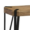 thumbnail image 7 of Ryegate Natural Solid Wood with Metal 48" Bench, Natural, 7 of 7