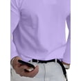 thumbnail image 3 of Cilcicy Men Relaxed Sports Elastic Comfort Long Sleeve Fall V-Neck Shirt, 3 of 4