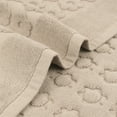 thumbnail image 4 of Unique Bargains Bath Rugs Towel Cotton Absorbent Hotel Shower Floor Mat Khaki 20" x 32", 4 of 7