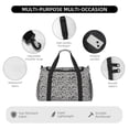 thumbnail image 4 of Balery Wild Animal Leopard Print Bolsa de Gimnasio para Mujeres, Bolsa de Viaje con Bolsillo Húmedo, Bolsa de Fin de Semana para Mujeres, Bolsa de Viaje Resistente al Agua, 4 of 7