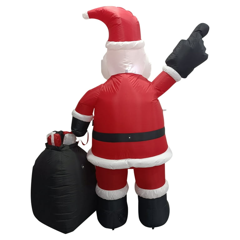 WWE Undisputed Championship 7' Yard Inflatable Santa - Walmart.com
