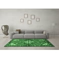 thumbnail image 3 of Ahgly Company Indoor Rectangle Persian Emerald Green Traditional Area Rugs, 7' x 10', 3 of 4