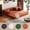 Orange, variant on Lodeija 80.3" 5-in-1 Convertible Futon Sofa Bed,Sleeper Couch for Small Spaces and living room, 2 Pillows,Green