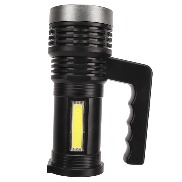 Reflector LED, aleación De Aluminio, Recargable Por USB, IPX4, A Prueba De Golpes, Antideslizante, Linterna LED Portátil Con Luz Lateral COB Para Emergencia