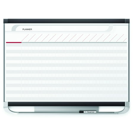 Quartet Prestige 2 Magnetic Total Erase Project Planner 3 x 2 Board with 16