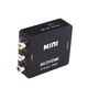thumbnail image 2 of Adaptador de video HD a AV CVSB L / R Mini HD2AV Caja convertidora de video Adaptador HD 1080P para computadora Inevent EL1494-00B, 2 of 7