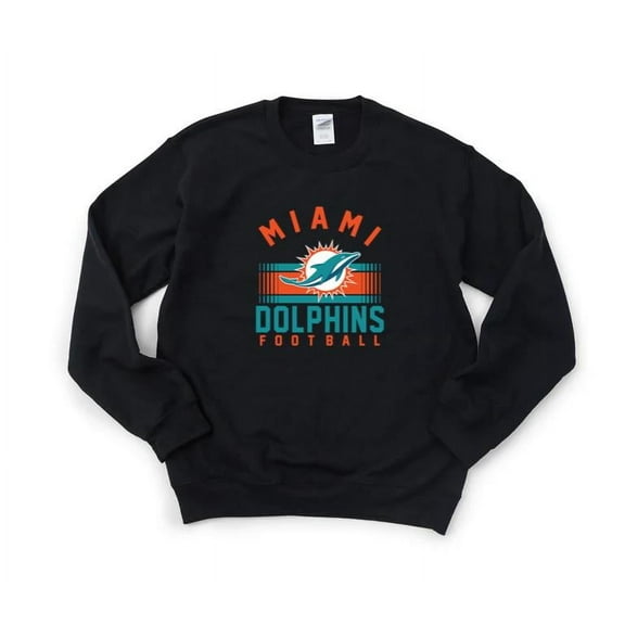 Dolphins Prime Time Football Fan Sports Starter Vintage Aqua Retro SweatShirt Unisex, up to 5XL
