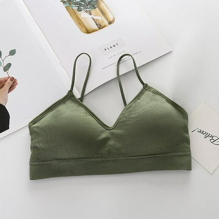 

QWZNDZGR Top Women tube top Sports Bras for women gym Fast Dry Elastic Padded Gym Running Bra Fitness Yoga Sport breathable Tops