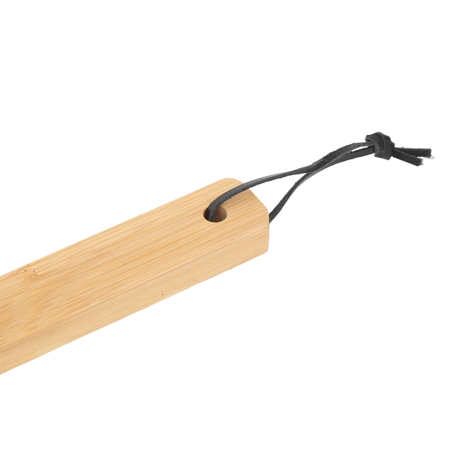 BOKYAN Bamboo‑Handle Pizza Oven Brush & Scraper – 57.5 cm Long, Heat‑Resistant Wire Bristles for Pizza Stone & BBQ Grill Cleaning