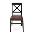 thumbnail image 7 of Bono Acacia Wood Dining Chairs, Set of 2, Black/Walnut, 7 of 7