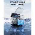 thumbnail image 4 of Máquina de hielo portátil EASYERA 26 libras Negro, 4 of 5
