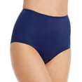thumbnail image 1 of Solid & Striped Brigitte High-Waist Bikini Bottom, X-Small, Navy, 1 of 3