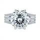 thumbnail image 1 of Classic S925 10 Carat Moissanite Ring, Engagement Wedding Ring, Valentine's Day Anniversary Gift, 1 of 4