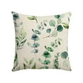 thumbnail image 3 of Room Decor Pillow Covers 26x26 Leaf Print Pillow Decoration Sofa Bed Headrest Pillow Cover Suitable For Living Room Bedroom Office, 3 of 7