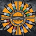 thumbnail image 2 of Juego de enchufes Aiourx, 12 unidades, 1/2 Drive, Deep Impact, 3/8 a 1, 2 of 7
