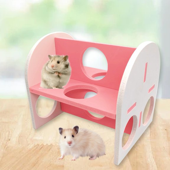 Mosey Safe Hamster House Moisture-proof   Pet Toy   Pet Landscaping