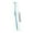 #0339-Blue, variant on Kieccall Single Tuft Interdental Brush, Orthodontic Teeth Cleaner, Oral Dental Care, Precise Gap Cleaning