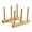 2, variant on Bamboo Wooden Dish Rack Dishes Drainboard Drying Drainer Storage Holder Stand Kitchen Cabinet Organizer for Dish Plate Bowl Cup Pot Lid Book Tableware Storage Rack