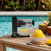Yonanas Portable Shaved Ice Maker Cordless and Rechargeable Hands-Free Operation for Fluffy Snow Cones, Slushies and Frozen Drinks, USB-C Charging