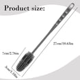 thumbnail image 3 of Long Handle Silicone Bottle Brush | Oimcto No Dead Corner Cup Scrubber for Water Bottles, Baby Bottles & Narrow Containers, 3 of 5