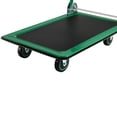 thumbnail image 6 of Push Cart , Dolly Cart with Wheels Moving Platform Hand Truck, Furniture Dolly Foldable for Easy Storage and 360 Degree Swivel Wheels with 330lb Weight Capacity, Green, 6 of 7