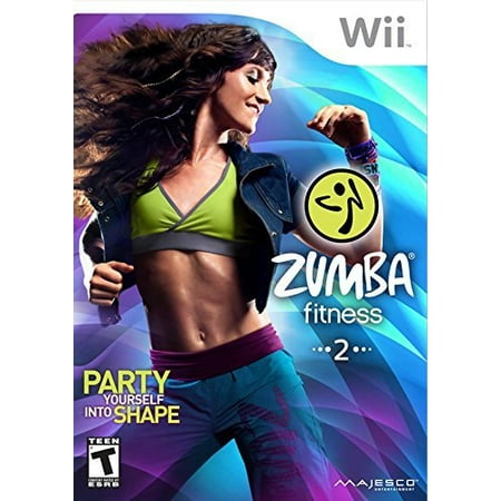 Zumba Fitness 2 - Nintendo Wii, Get a total body workout with 32 electrifying new routines and music tracks, including hits from today's hottest artists including.., By