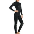 thumbnail image 3 of Greeniant Trajes de buceo Traje de neopreno cálido Ropa de surf impermeable de neopreno de una pieza Deportes acuáticos Mujer Negro METRO, 3 of 6