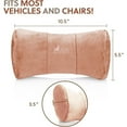 thumbnail image 5 of Neck Pillow Headrest Support Cushion - Clinical Grade Memory Foam for Chairs, Recliners, Driving Bucket Seats (Barnwood), 5 of 9