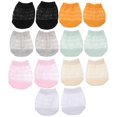 thumbnail image 1 of 14pcs Half Palm Socks Summer Invisible Forefoot Socks Anti-wear Socks (assorted Color), 1 of 3