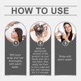 thumbnail image 5 of Hoegoa Hair Moisturizing Shampoo Deep Clean Strong Moisturizing Scalp Massage Hair Care Repair Hair Roots, 5 of 5