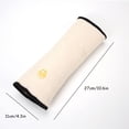 thumbnail image 1 of Hombreras Para Niños Funda de felpa para cinturón de seguridad de coche, transpirable, para niños, con almohadilla para el hombro (beige) Hugtrwg Accesorios para autos y motos, 1 of 3